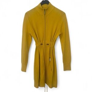 Vertigo Paris Mustard Long Sleeve Dress